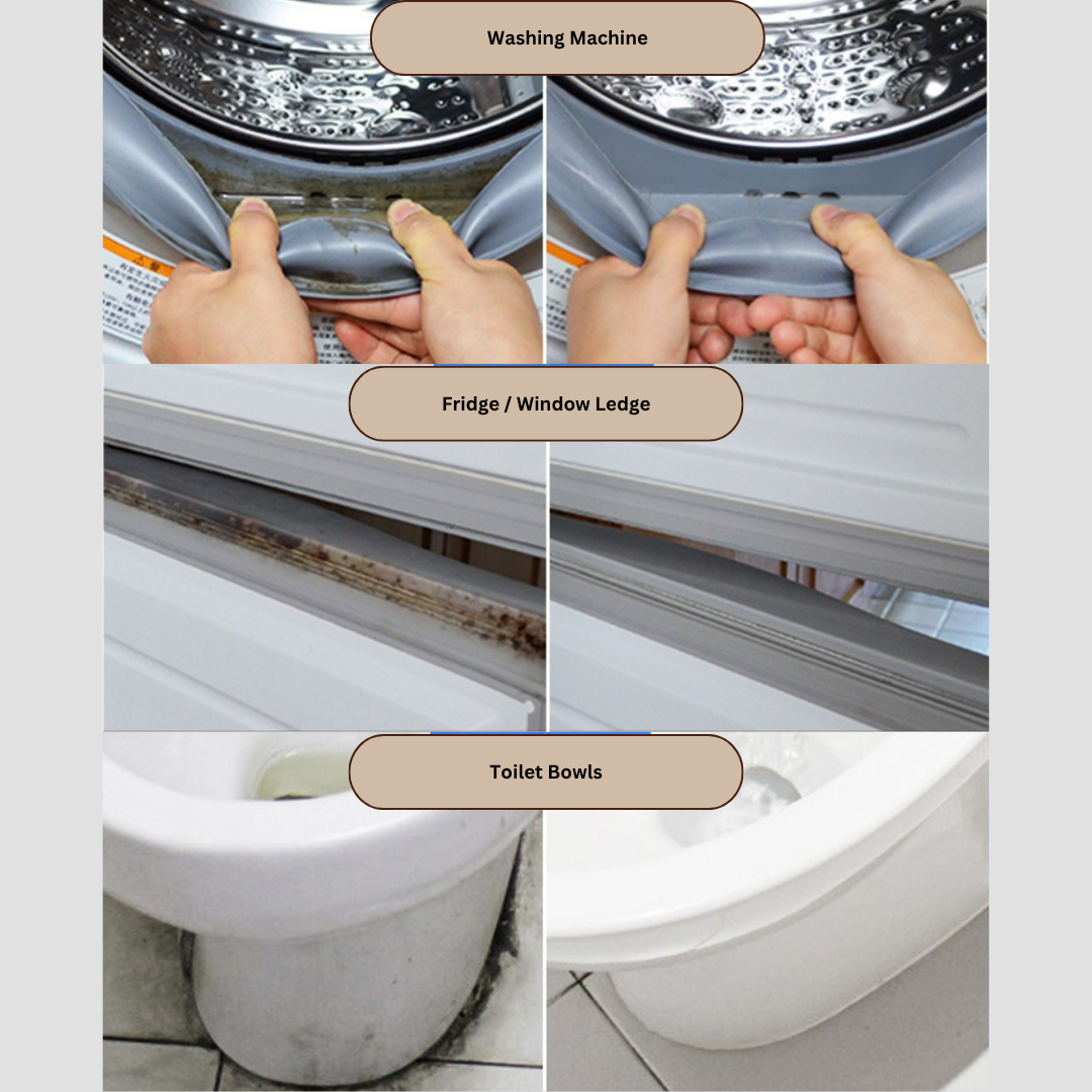 Mildew Remover Gel | Mold Cleaner for Bathroom, Wall, Tile & Grout