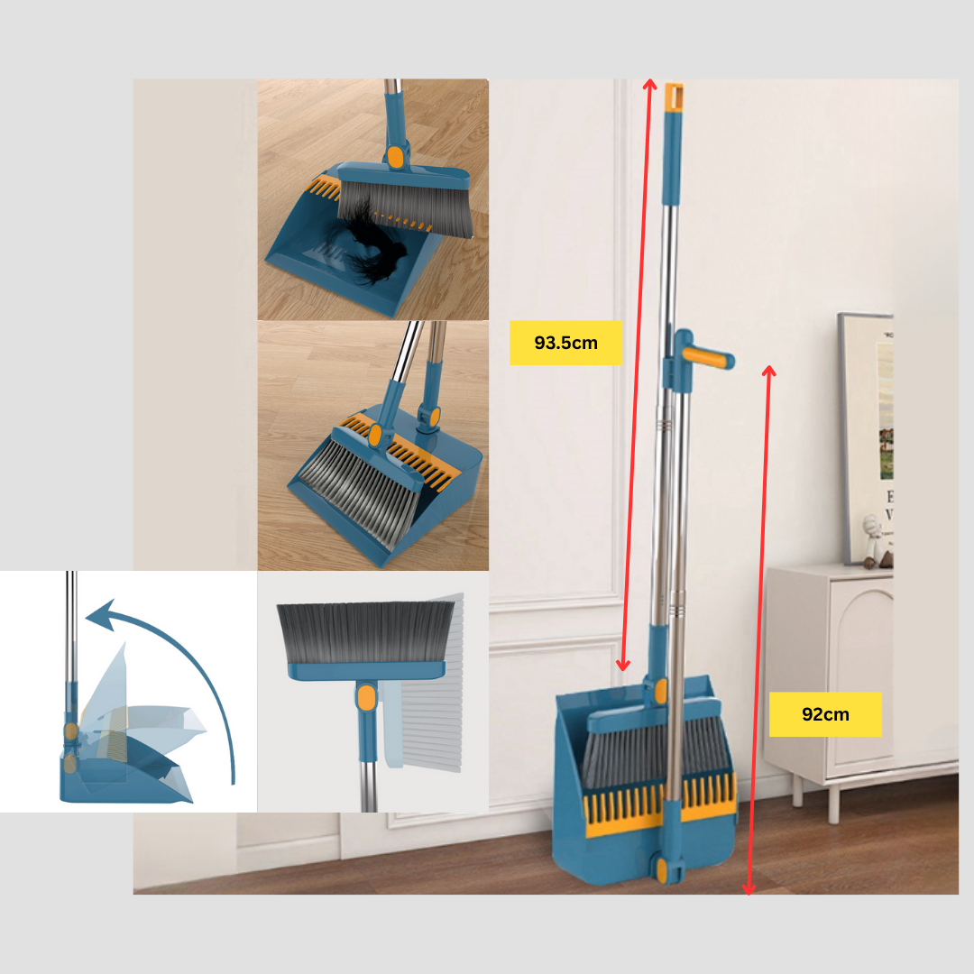 Home Use Broom | Soft Bristles | Lightweight | Floor & Corner Sweeping