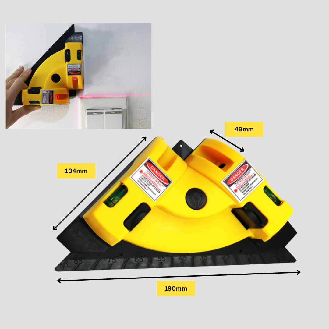 Laser Level Tool | Self-Leveling Horizontal & Vertical Lines | Accurate Measurement