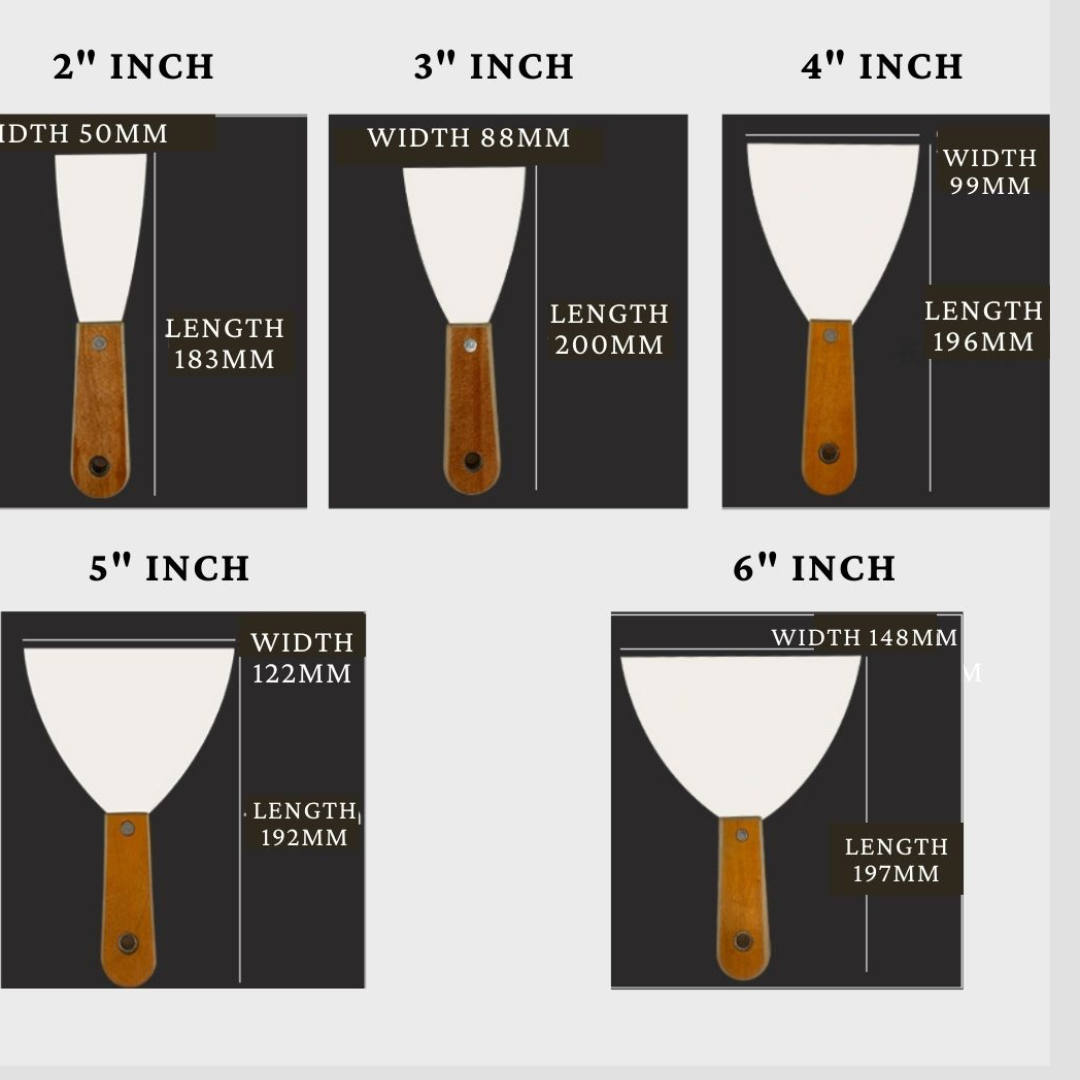 Heavy-Duty Scraper – Available in Wood or Plastic Handle | Multipurpose Painting & Surface Repair"