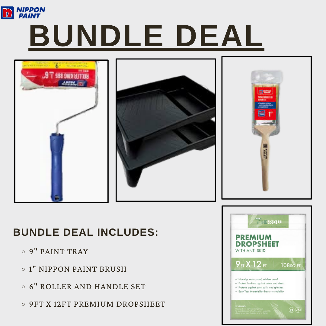 Nippon Paint Roller King 6" & 7" Sizes - Bundle Deals Available!
