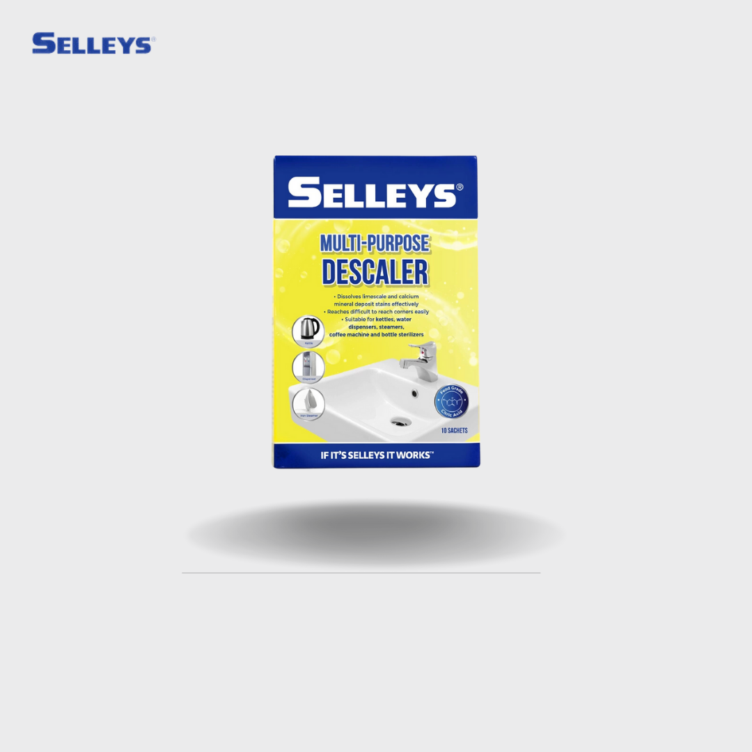 Selleys Multipurpose Descaler - Effective Solution for Lime, Scale, and Stains (10 Satchets)