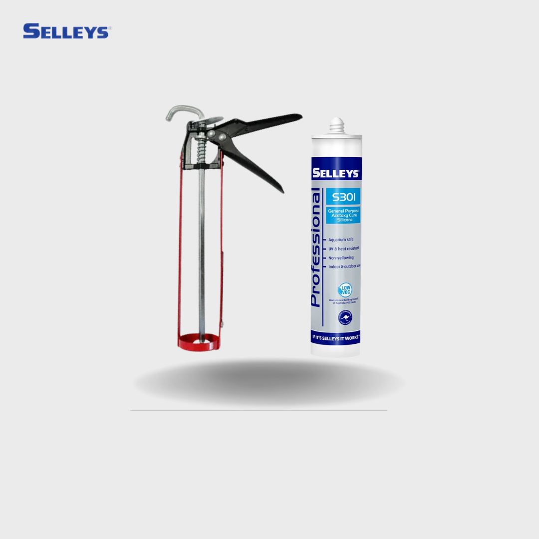 Selleys S301 Adhesive Silicone Sealant 330ML
