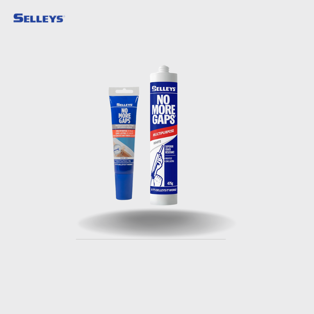 SELLEYS No More Gaps – Flexible Gap Filler for Cracks &amp; Joints (150g / 475g)