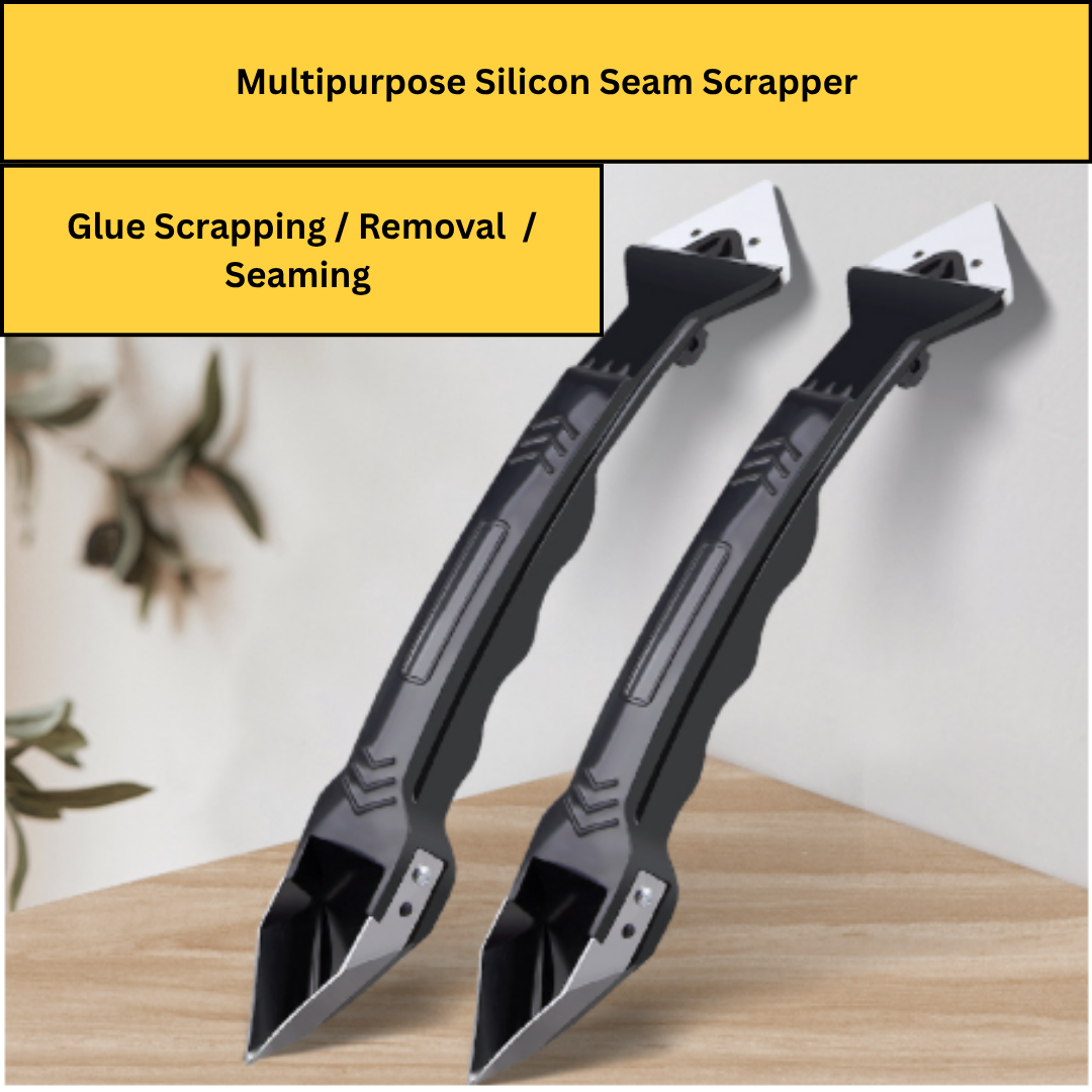 Multipurpose Silicone Seam Scraper | Grout &amp; Silicone Remover &amp; Finishing Tool