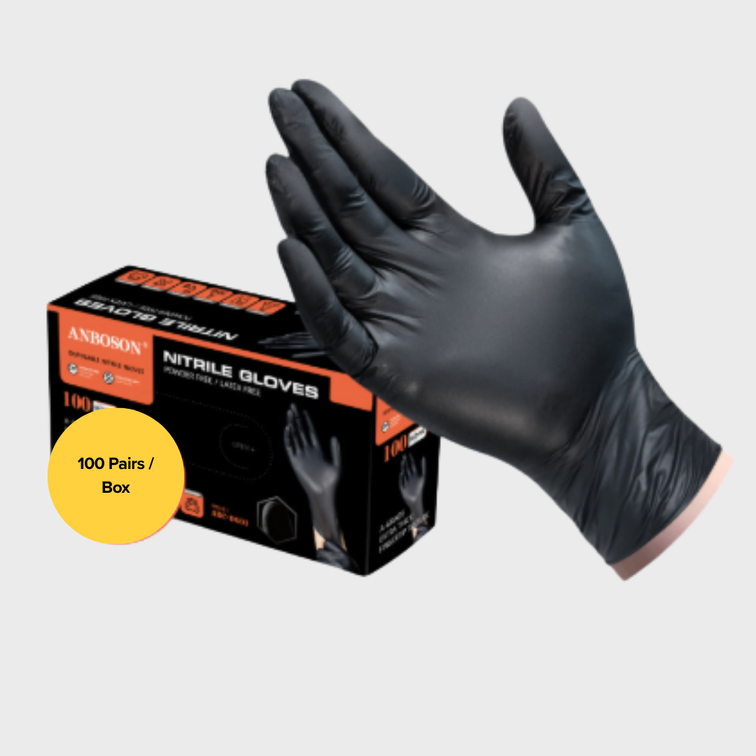 Disposable Nitrile Gloves | Powder-Free | Latex-Free | Medical, Cleaning, Kitchen Use