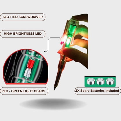 LED Electrical Test Pen | Non-Contact Voltage Detector