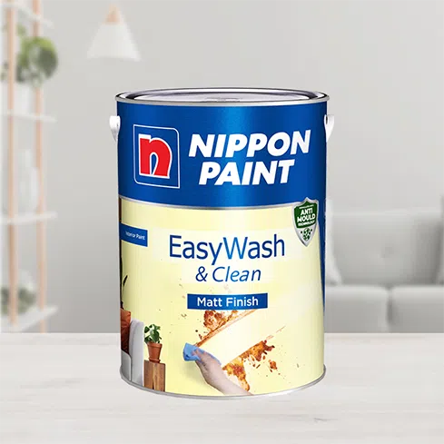 Nippon Paint EasyWash Matt &amp; Clean