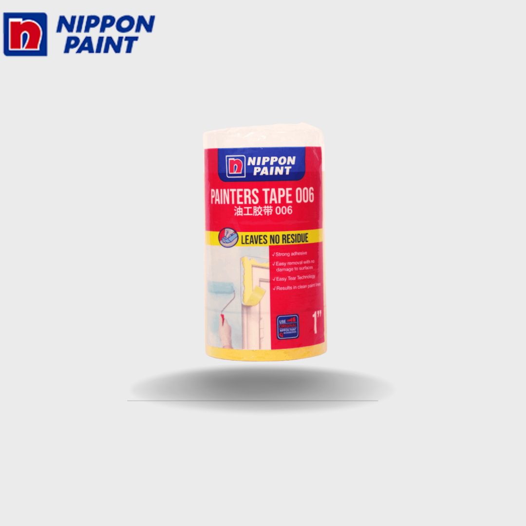 Nippon Painter 006, 007 Masking Tape 20M | 50M (Available in 1&quot; &amp; 1.5&quot;)