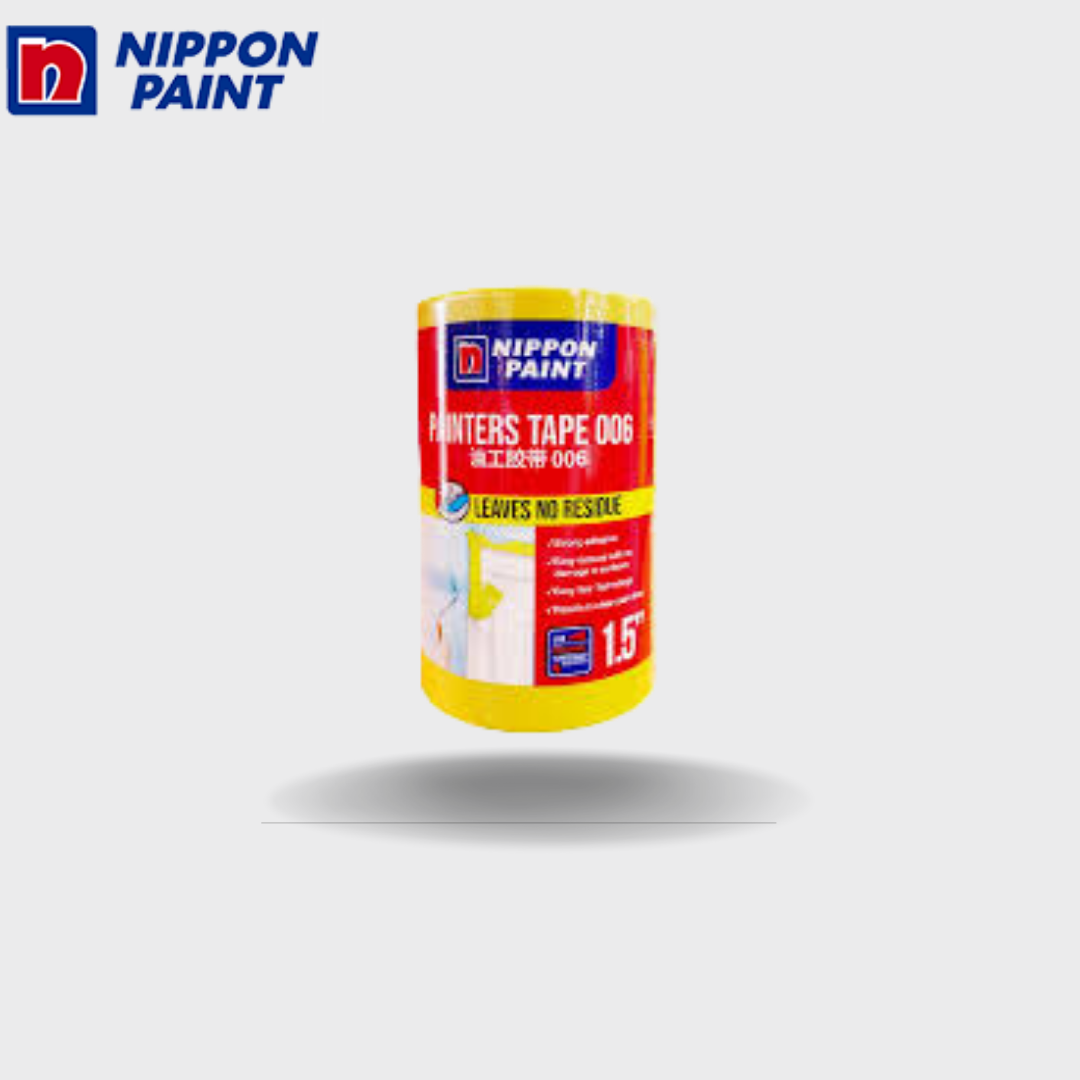 Nippon Painter 006, 007 Masking Tape 20M | 50M (Available in 1&quot; &amp; 1.5&quot;)