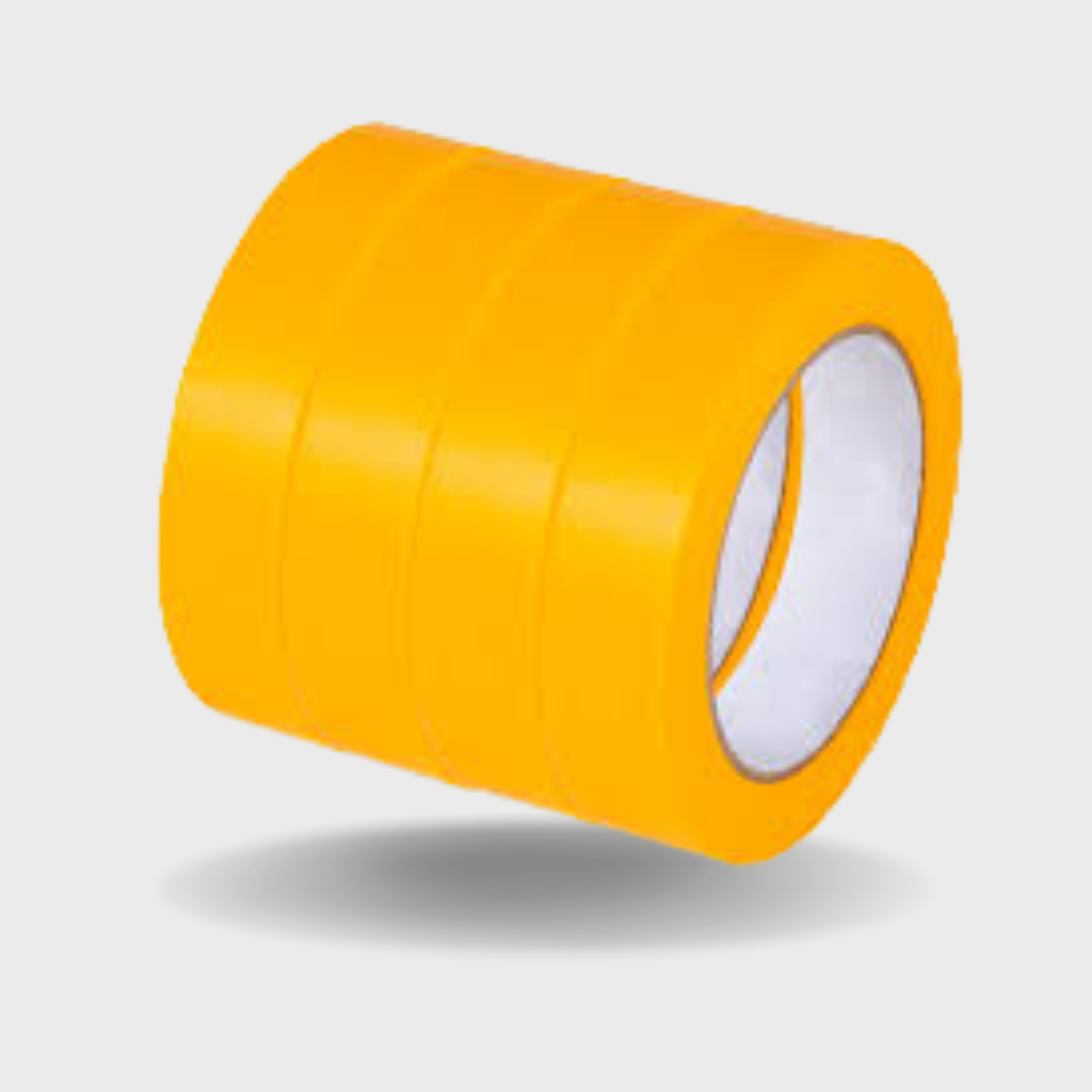 Premium Yellow Painting Tape – Clean Lines, Easy Removal, No Residue (1 Inch / 1.5 Inch)